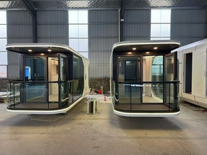 Nouvelle maison préfabriquée de haute qualité Space Capsule Cabin Hotel Container Home Sleep Pod Outdoor Mobile Luxury Space Capsule House - Product Image 4