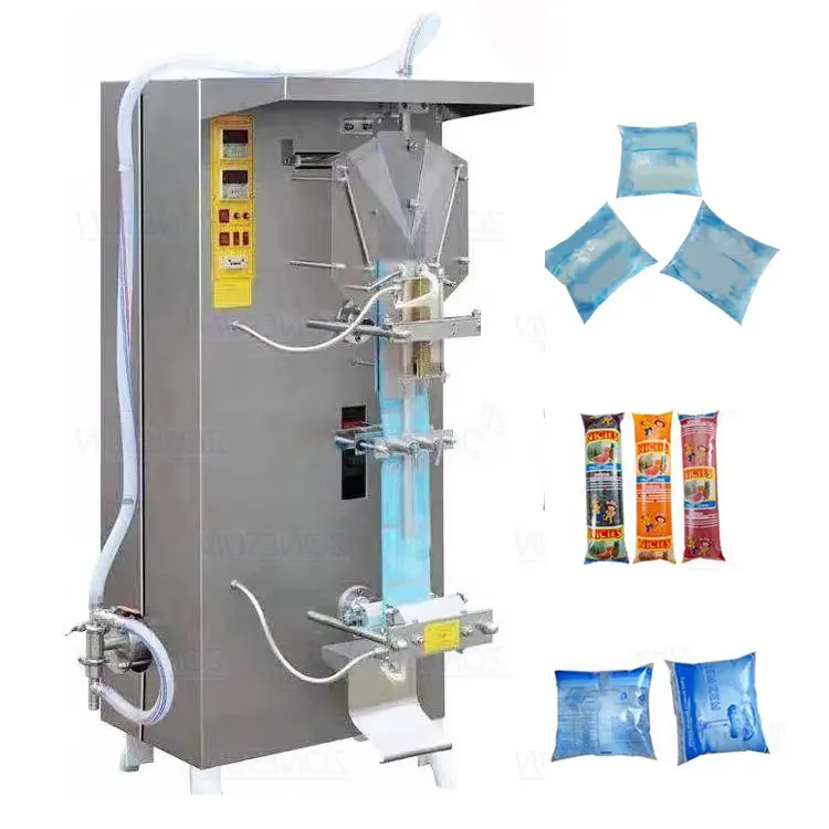 Pure Water Filling Making Packaging Machine Price in Africa Best Selling Production Plastic Bag Drinking Filling Making Machine