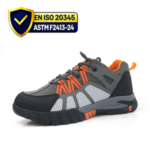 <span class=keywords><strong>Scarpe</strong></span> da Lavoro Industriali EN ISO 20345 <span class=keywords><strong>per</strong></span> Uomo, Traspiranti, Casual, con Punta in Acciaio, Leggere, Fodera in Rete, <span class=keywords><strong>Scarpe</strong></span> di Sicurezza Sportive - Product Image 1