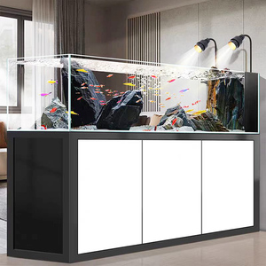 공장 직매 울트라 화이트 글라스 수족관 · 에코 · 풀 탱크 거실 홈 산호 탱크 소형 어항 - Product Image 5