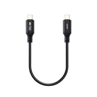 100W Super-Flash-Ladekabel USB-C auf USB-C 3.2 20Gbps 8K 5A für Computer, iOS, Drucker, umweltfreundlich, 180° drehbar