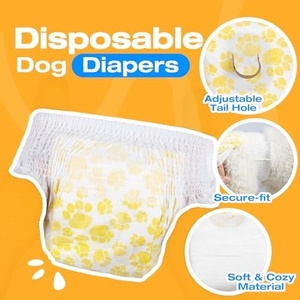 Pañales Desechables de Algodón para Mascotas, Machos y Hembras, para la Higiene de Perros y Gatos - Product Image 5