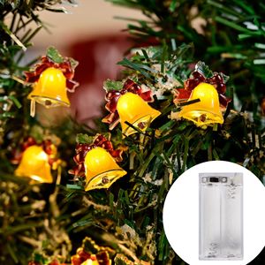 Luces LED de Navidad en Forma de Campana, Guirnalda de Luces Decorativas, Adornos Colgantes para Árbol de Navidad, Decoración Festiva para el Hogar - Product Image 6
