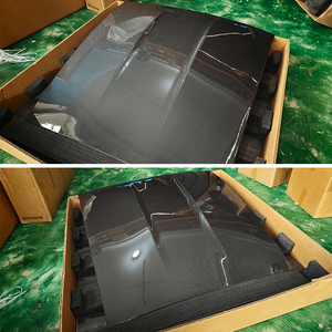 Panel de Protección Solar para Techo de Fibra de Carbono para Modificación de Automóviles 991 2016-2018, Compatible con 911 - Product Image 4