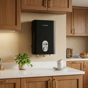 Calentador de Agua Eléctrico Instantáneo Sin Tanque, Económico, 15000W, 380V, Carcasa Metálica, para Uso Doméstico en Baños - Product Image 6