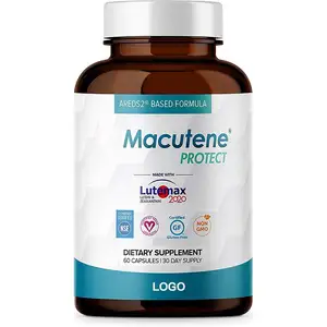 Low MOQ Natural Eye Health Vitamins With Bilberry Zeaxanthin Lutein - Macular Support Supplement Eye Vitamin Capsule