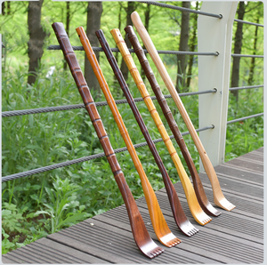 Goresan Punggung Kayu Grosir Alat Pijat Diri Goresan Pada Badan Penggaruk Punggung Tangan Kayu - Product Image 5