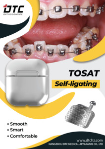 الصين تقويم الأسنان بين قوسين MBT جديد أدوات الأسنان الرملي الذاتي Ligating نوع نخب الصلب/المواد المعدنية المعتمدة ايزو - Product Image 3