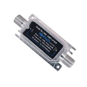 Amplificateur de signal en ligne pour télévision par satellite avec compensation de pente 950-2150 MHz - Product Image 1