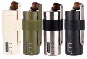 เครื่องบดกาแฟแบบมือหมุน สแตนเลส พร้อมปลอกยาง - Product Image 5