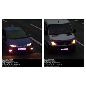 Caméra de contrôle de la vitesse fixe utilisant un objectif haute résolution de 9 MP pour capturer des détails clairs des véhicules comme preuve de ticket de circulation - Product Image 6