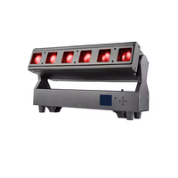 Nouvel arrivage : Projecteur LED rotatif 4-en-1 BFlight RGBW à faisceau mobile, 6 LED de 40W, IP20, contrôle DMX512, CRI 950, 16200