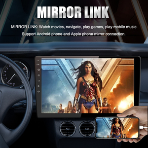 Reproductor multimedia con pantalla táctil de 9 pulgadas y Radio, autorradio estéreo 2 Din con sistema de navegación, Android, DVD, para coche - Product Image 3