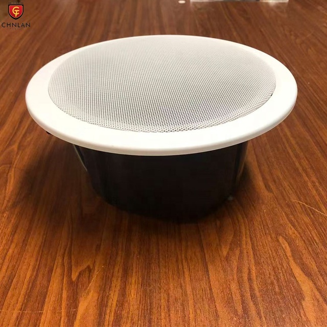 Korea PA Empty 6.5 Inch Ceiling Speaker Cover Plastic Enclosure Cover 6.5" Speakers Grills Ceiling Mount