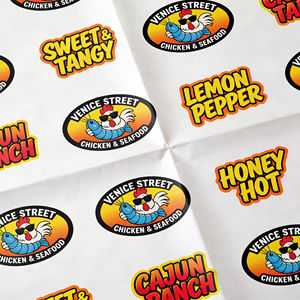 Wholesale Customized Printing Logo Eco Friendly Safe Non Toxic Food Grade Hamburger Bread Take Away <b>Wax</b> Greaseproof <b>Paper</b> - Product Image 1