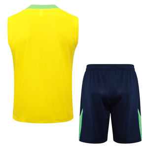 Maillots de football personnalisés d'usine 2025, respirabilité, sport, séchage rapide, ensemble de maillots de football, spandex/polyester, short - Product Image 4