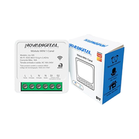 NovaDigital Mini MS-105 1 canal 16A 240V IP20 Module de relais d'automatisation Wi-Fi intelligent bricolage commutateurs de télécommande