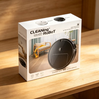 Robot Vacuum Baru yang Dapat Diisi Ulang dengan USB |   Mesin Pel Lantai Otomatis untuk Rumah |   Fungsi Pel Tunggal Pintar untuk Pembersihan Tanpa Usaha