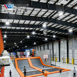 Arena de Trampolín para Entrenamiento Deportivo, Estructura de Acero Comercial, 9m de Altura, Alta Capacidad de Carga, Certificación CE, Construcción Robusta - Product Image 1