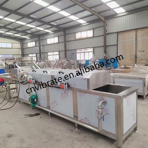 VBJX sürekli sebze sebze narenciye fındık domates soyma ceketli su ısıtıcısı <span class=keywords><strong>Blanching</strong></span> Blancher makinesi için - Product Image 5