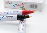 Marqueurs de peinture acrylique imperméables à base d'huile promotionnels, marqueur permanent, marqueur pour tableau blanc, marque Bonvada, couleur personnalisable, EN71