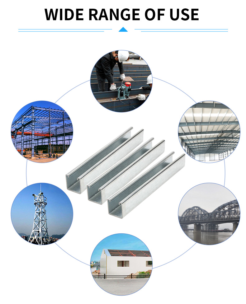 Grid Steel Structure Warehouse Building Fabrication Hot Dip Galvanized