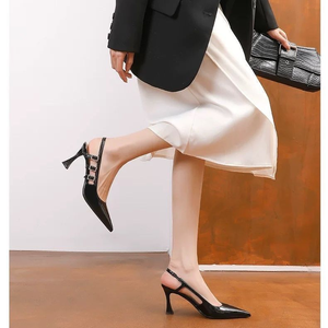 Chaussures pour femmes 2025 – Nouvelles sandales sexy à talon aiguille et bout pointu, respirantes, pour soirée, décontractées et d'extérieur - Product Image 3