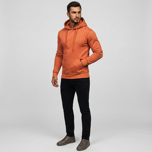 Novedad 2024: Sudaderas Casuales para Hombre, Talla XS, Tejido Liso Teñido con Servicio de Diseño OEM, Estampado para la Temporada de Invierno - Product Image 1