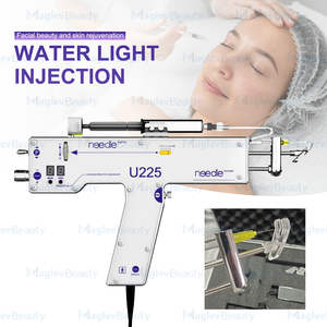 Le plus récent injection de mésothérapie U225 injecteur de lumière d'eau pistolet de mésothérapie Anti-againg peau Sclap méso Nano pistolet à aiguille Machine méso - Product Image 5