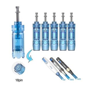 Cartouche d'aiguilles anti-reflux pour <span class=keywords><strong>Dr</strong></span>.<span class=keywords><strong>pen</strong></span> M8S A8S A9, options 12/24/36/18 aiguilles et <span class=keywords><strong>Nano</strong></span> rondes avec design à bord ondulé en silicone - Product Image 6