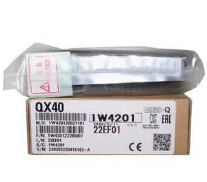 Mitsubishi Q series plc อินพุตโมดูลโมดูลตัดต่อเอาต์พุต QX70 QX40 QX71 QX41 QX50 QX72 QX81 QX82 QY10 QY40P QY42P