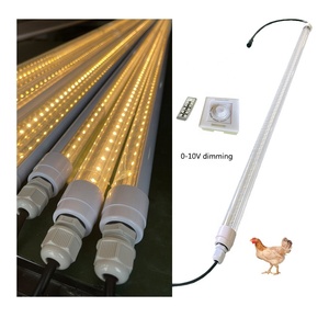Đèn tuýp <span class=keywords><strong>LED</strong></span> T5 T8 chống nước <span class=keywords><strong>IP65</strong></span> IP67, có thể điều chỉnh độ sáng, quang phổ đầy đủ, dùng cho chăn nuôi gia cầm, sản xuất trứng - Product Image 1