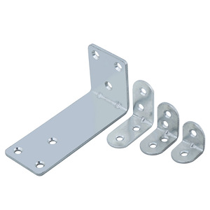 Conectores de hierro en ángulo en forma de L Haldibosi 41-71, soportes duraderos para muebles, mesas, sillas y gabinetes - Product Image 5
