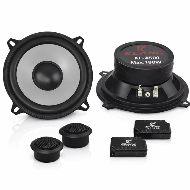 Factory Wholesale 4 Inch 2-Way Car Door Speakers Full Range  Horn Design Car Sound Component Speaker