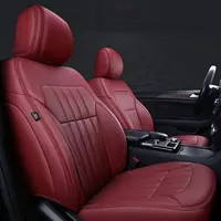 Benutzerdefinierte Luxus Echtem Leder Auto Sitzbezüge