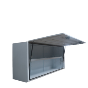 Caja de herramientas de aluminio abierta por arriba para camioneta con estante interno - Product Image 6