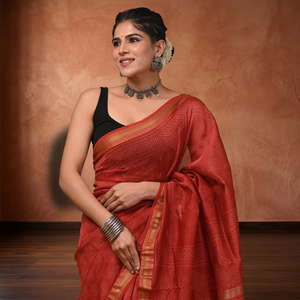 MAHESWARI SILK SHAWL SAREE - Product Image 2