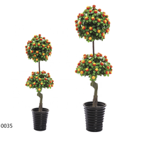 Groothandel Lage Prijs Dragon Kunstmatige Apple Bomen Fruit Decoratieve Lemon Tree Art Fruit Bomen