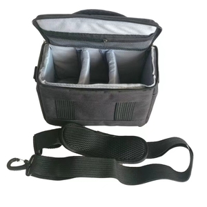 YTGEE moda pequeña protectora acolchada a prueba de golpes DSLR <span class=keywords><strong>Iner</strong></span> Carry Case hombre mujer Nylon profesional Cámara Digital bolsa Crossbody - Product Image 1