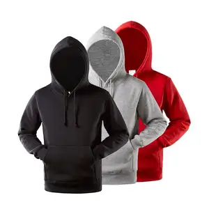 China Supplier Black Sports Fitted Pullover Hoodie Custom Hoodie Printing