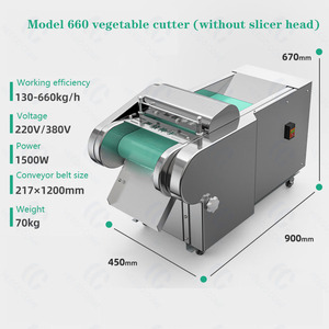 เครื่องตัดผักอัตโนมัติเชิงพาณิชย์/เครื่องหั่นอเนกประสงค์ - Product Image 4