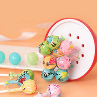Grossiste en bonbons Vente chaude Assortiment de saveurs Emballées individuellement Gros sucettes géantes Bonbons durs