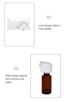 Diffuseur d'arômes intelligent de haute qualité, télécommande, diffuseur d'huiles essentielles électrique professionnel sans eau, 300 ml, en plastique