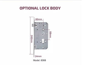 YOUHE 2025 Trending Tuya App Cerradura electrónica para el hogar y la Oficina Cerraduras inteligentes digitales - Product Image 6