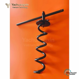 Estaca espiral fija para tiendas de campaña, para camping al aire libre, para tiendas de campaña tipo cama y para sujetar postes de tiendas de campaña con gancho. - Product Image 6