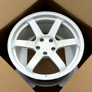 HK <span class=keywords><strong>ล้อ</strong></span>รถแข่งโวลค์ปลอมแปลงสีขาว5X120 5X114.3 8J <span class=keywords><strong>ล้อ</strong></span>รถสปอร์ต<span class=keywords><strong>ขอบ</strong></span>98มม. 100มม. 20มม. สำหรับ F80 M340i E92 M3 F82 M4รุ่น S - Product Image 4