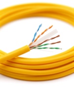 Câble Ethernet Cat6a U/UTP intérieur haute vitesse CMX CMR CMP 1000FT 305 mètres avec gaine en PVC 23AWG pour utilisation en réseau électrique