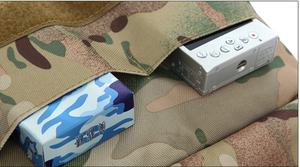 DFCB20 ACU Camo - Mini Bolsa de Cintura y Hombro para Deportes al Aire Libre con Sistema Molle, Múltiples Bolsillos para Teléfono Móvil, Cigarrillos y Llaveros - Product Image 3