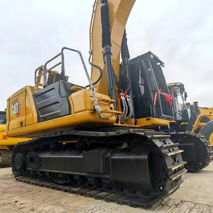 Chargeuse sur chenilles hydraulique jaune CAT 336GC, équipement de construction lourd - Product Image 1