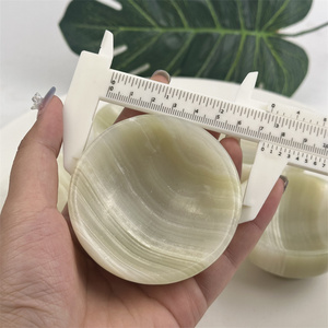 Wholesale <strong>Price</strong> Polished Carving Natural Healing <strong>Stones</strong> Afghan <strong>Jade</strong> Bowl for Decoration - Product Image 4
